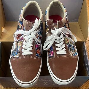 Disney Brown and Multicolor Women's Sneakers